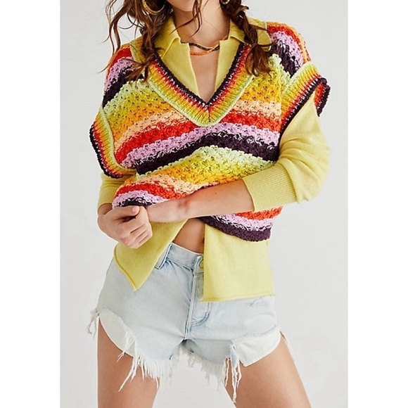 Free People Tops - NWOT FREE PEOPLE Summer Daze Sweater Vest